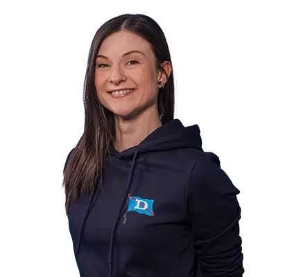 Portrait Mitarbeiterin Kimberly Grünert