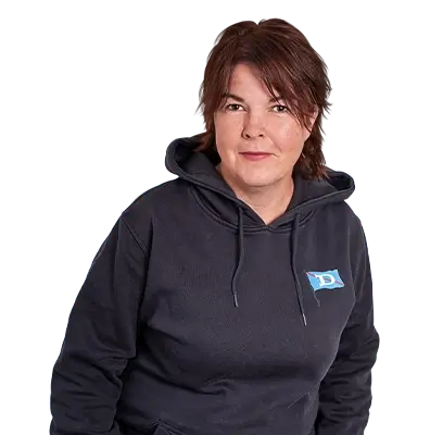 Portrait Mitarbeiterin Manuela Wolfsfeld