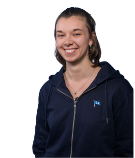 Portrait Mitarbeiterin Kim Homann